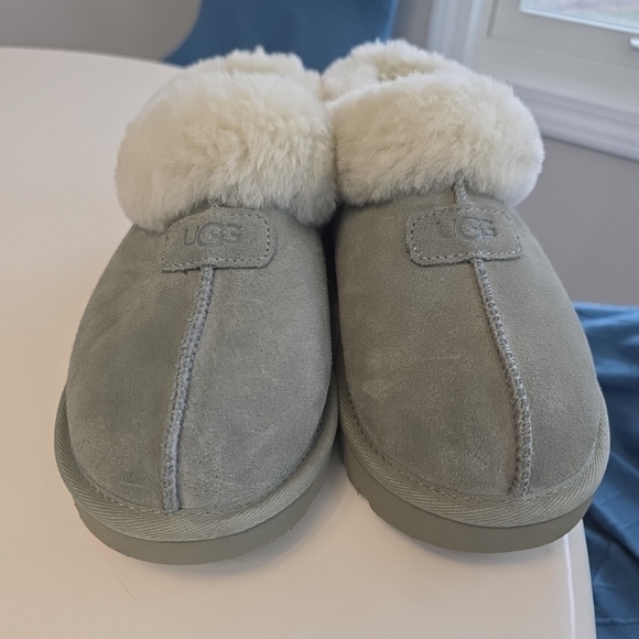 UGG Tazzette Slipper Moss Green 1134810-CH womens size 6 - Picture 3 of 7
